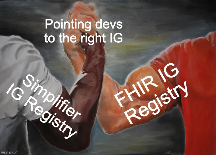 FHIR IG Registry Meme