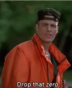 Vanilla Ice GIF "Drop the Zero"