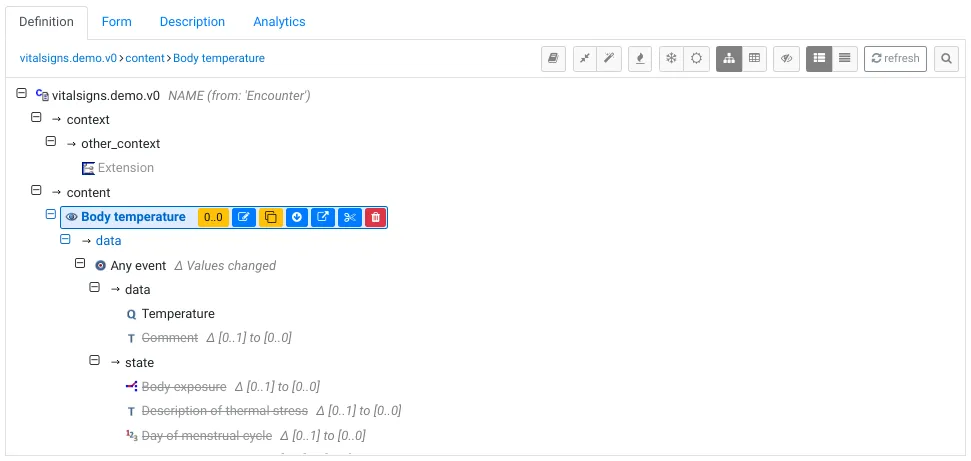 Prohibit optional elements