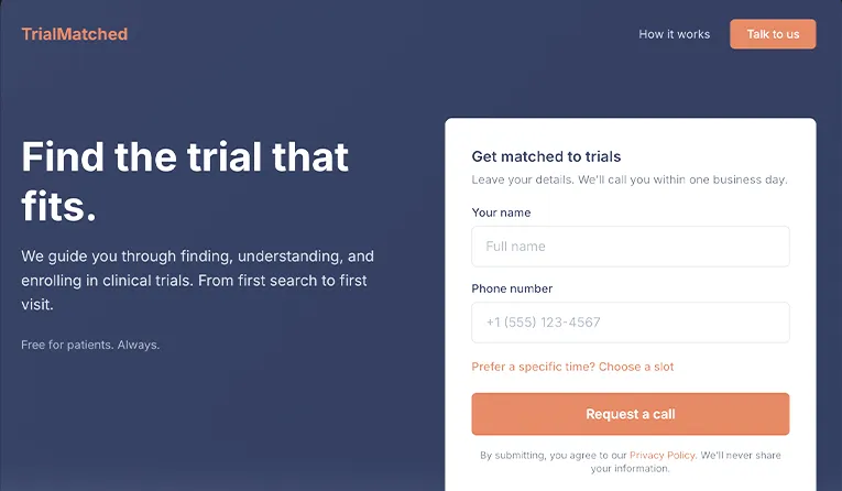 Trialmatchedblog