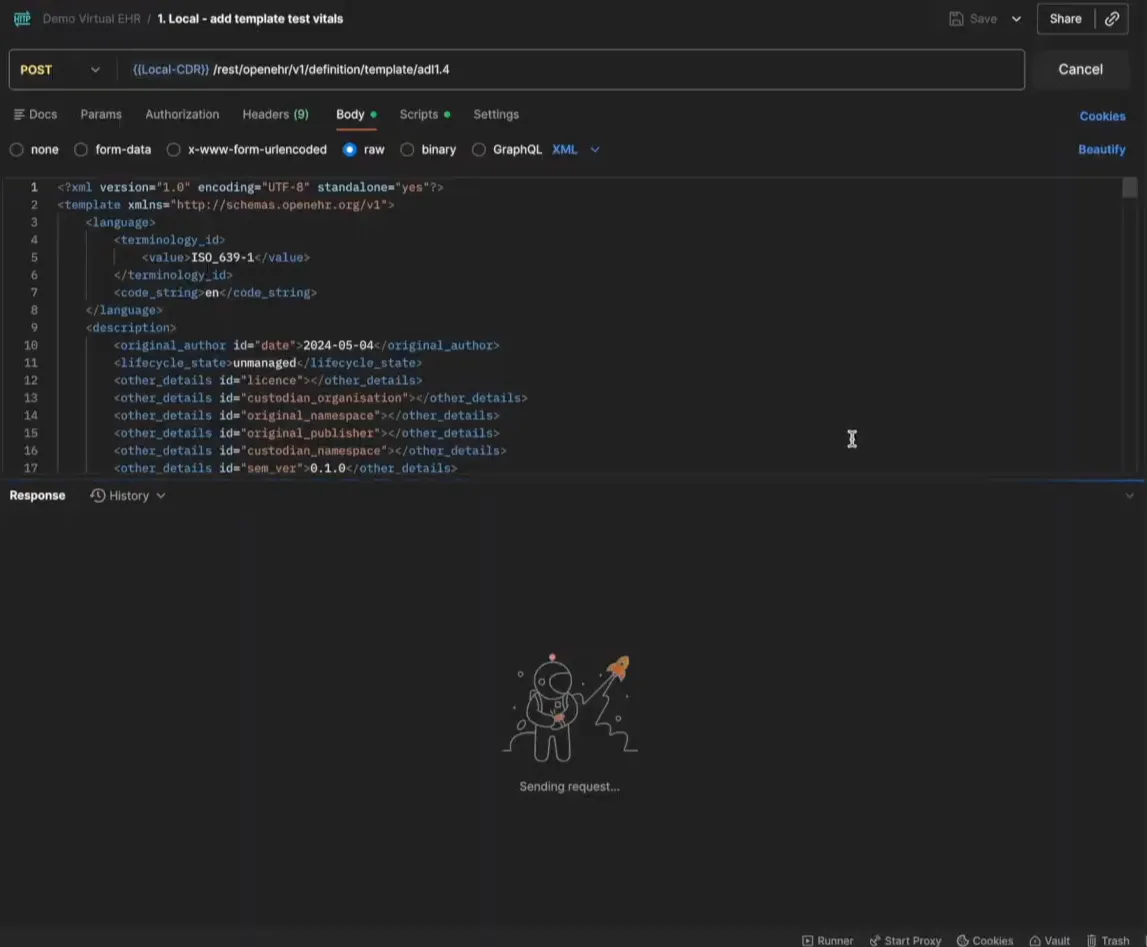 Upload Templates to the CDRs