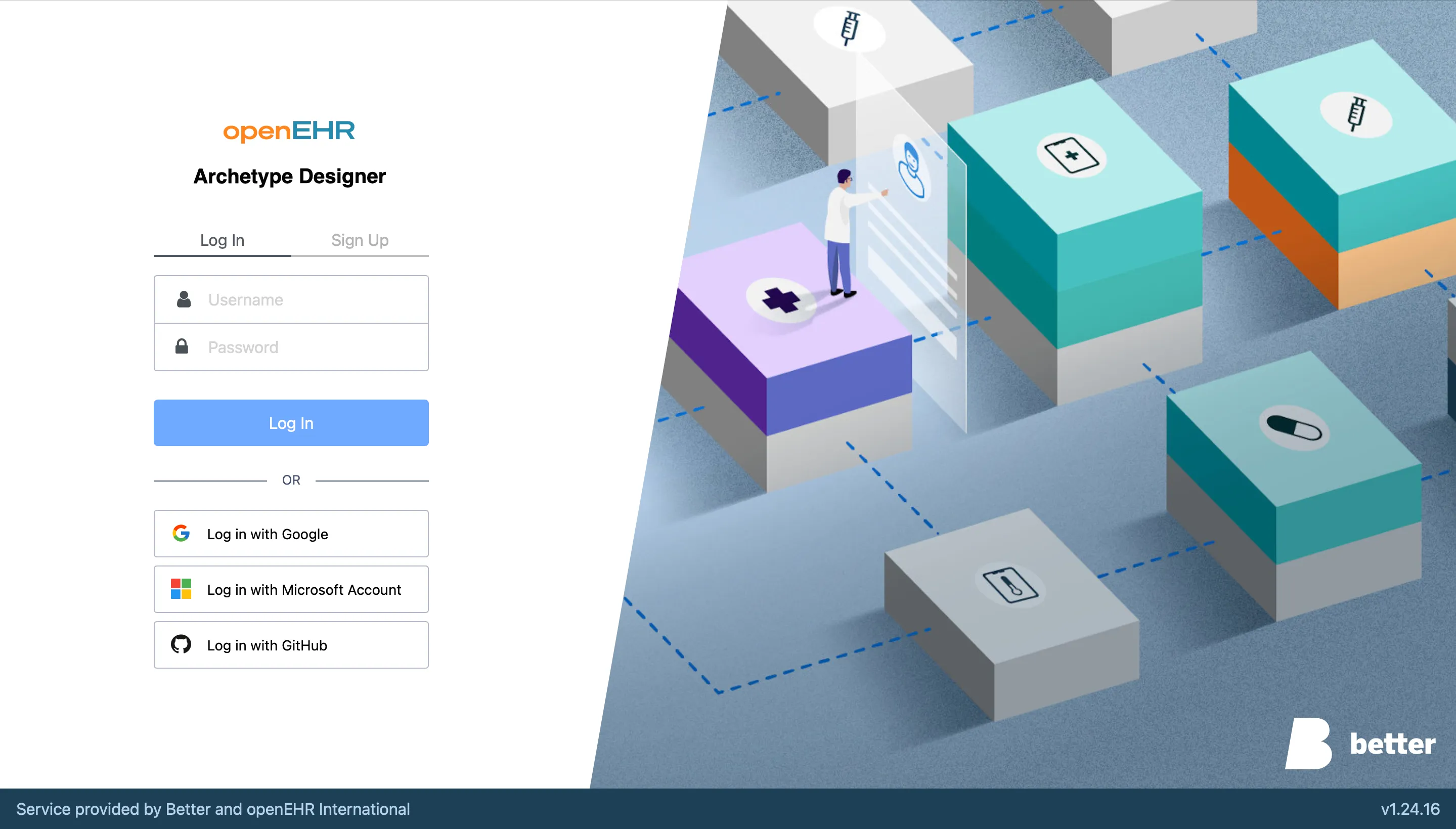 Archetype Designer home page