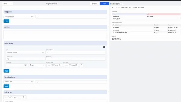 Valuesets being used to collect diagnosis