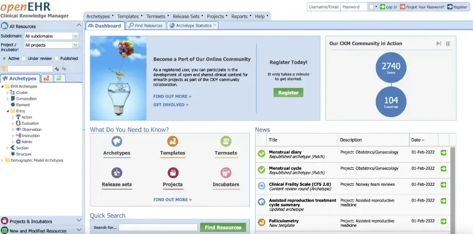 Clinical Knowledge Manager (CKM)