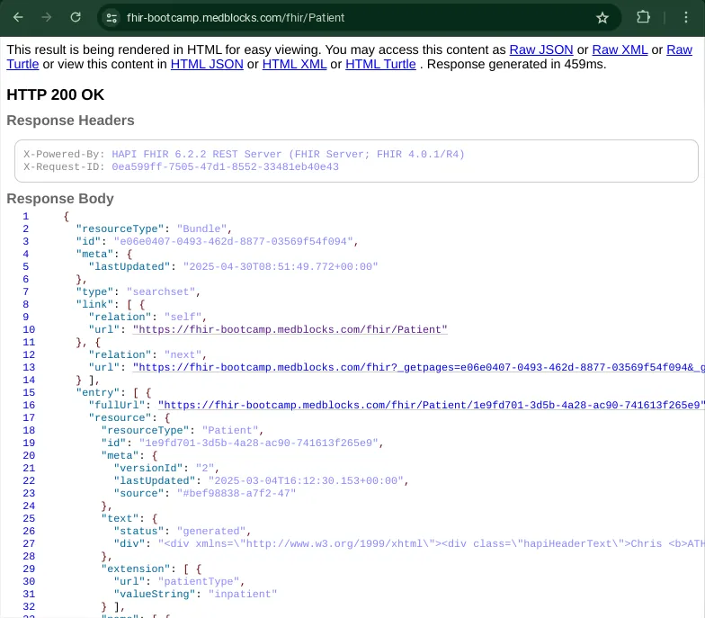 Image medblocks test server patients