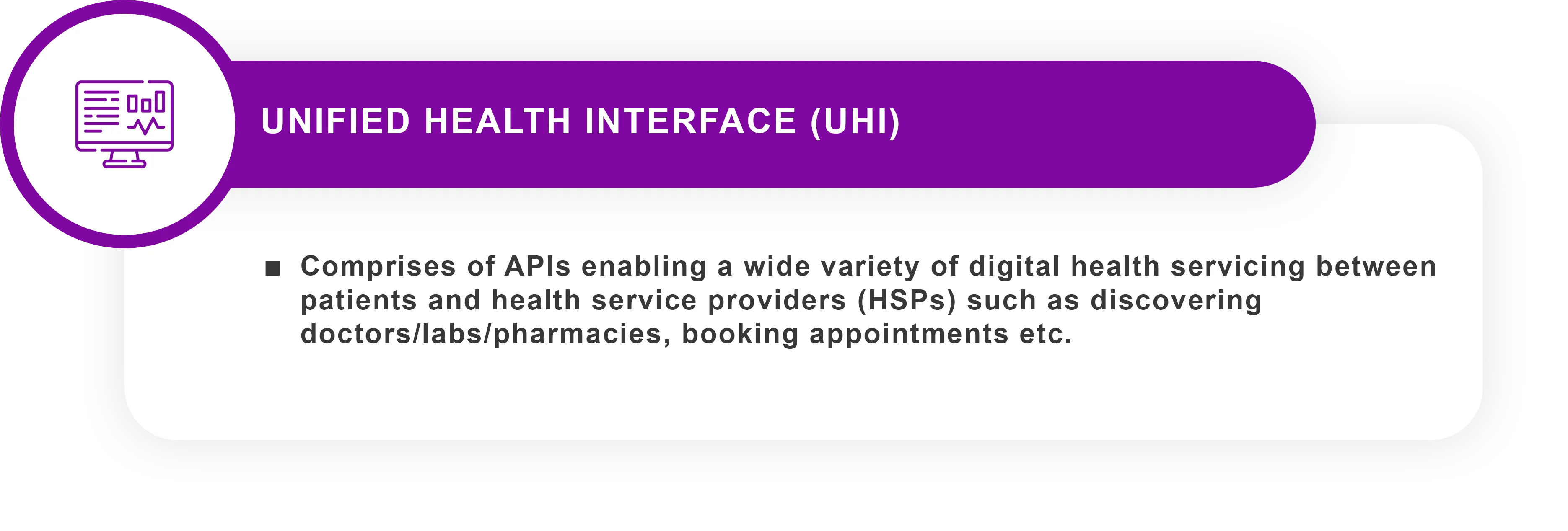 Unified health interface