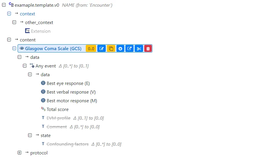 GCS archetype attributes